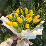 16 LALE BUKETİ (sarı)