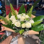 10 GÜL BUKETİ VE (beyaz)