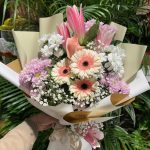 LİLYUM PAPATYA BUKETİ