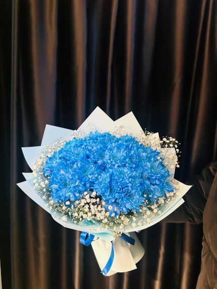 PAPATYA BUKETİ (mavi)